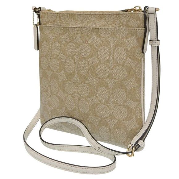 Pre Loved coach File Crossbody Bag Women brown | beige Crossbody Bags - Picture 2 of 7